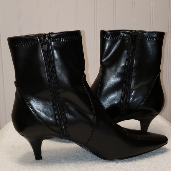 Bandolino Niamh leather boots, dark brown, 6.5 - Picture 6 of 12